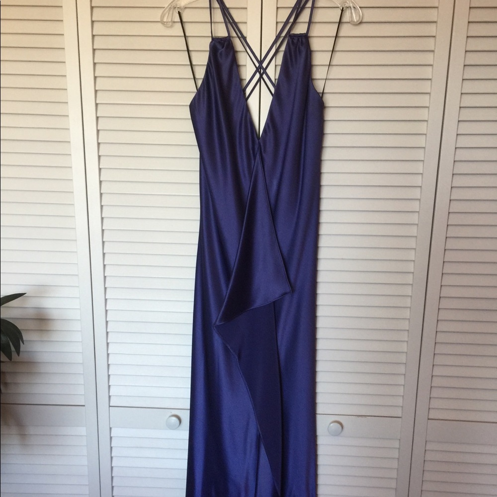 ABS By Allen Schwartz - Purple Maxi Dress